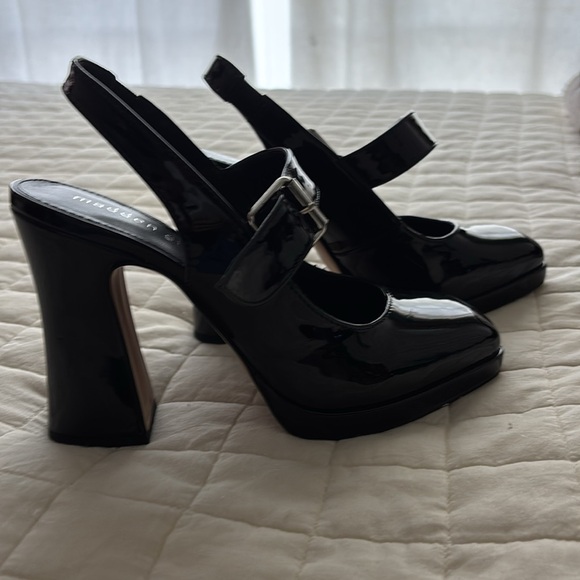 Madden Girl Black Platform Heels - Picture 1 of 4